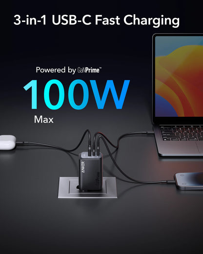 מטען קיר מהיר W100